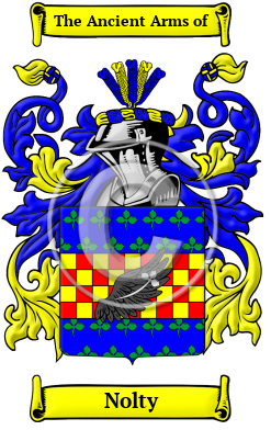 Nolty Family Crest Download (JPG) Heritage Series - 600 DPI