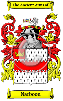Narboon Family Crest/Coat of Arms