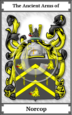 Norcop Family Crest Download (JPG) Book Plated - 600 DPI
