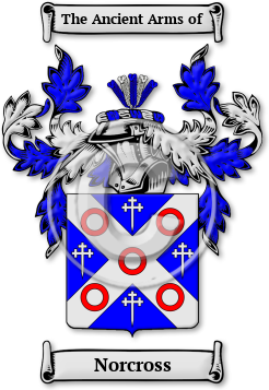 Norcross Family Crest Download (jpg) Legacy Series - 150 DPI