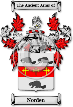 Norden Family Crest Download (JPG) Legacy Series - 600 DPI