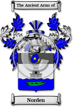 Norden Family Crest Download (JPG) Legacy Series - 600 DPI