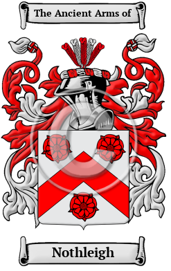 Nothleigh Family Crest/Coat of Arms
