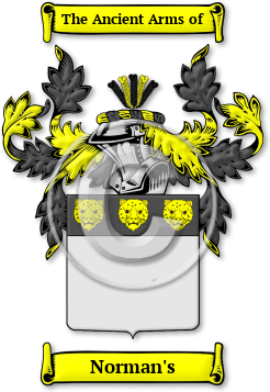 Norman's Family Crest Download (jpg) Legacy Series - 150 DPI