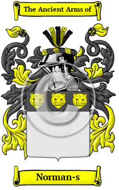 Norman-s Family Crest Download (JPG) Heritage Series - 300 DPI