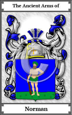 Norman Family Crest Download (JPG)  Book Plated - 150 DPI