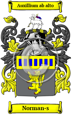 Norman-s Family Crest Download (JPG) Heritage Series - 300 DPI