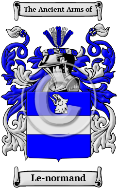 Le-normand Family Crest Download (JPG) Heritage Series - 300 DPI