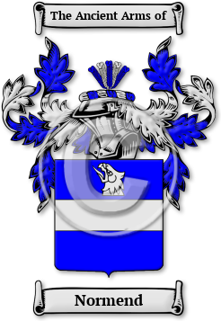 Normend Family Crest Download (JPG) Legacy Series - 600 DPI