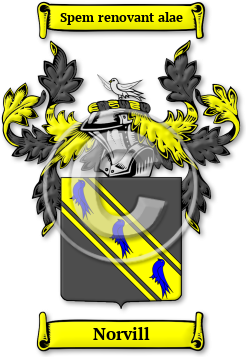 Norvill Family Crest Download (jpg) Legacy Series - 150 DPI