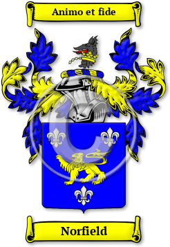 Norfield Family Crest Download (jpg) Legacy Series - 150 DPI