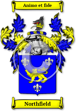 Northfield Family Crest Download (JPG) Legacy Series - 600 DPI