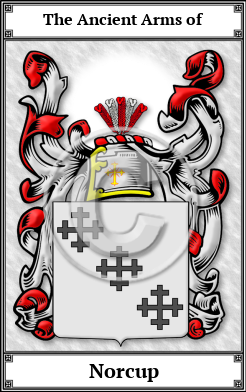 Norcup Family Crest Download (JPG)  Book Plated - 150 DPI