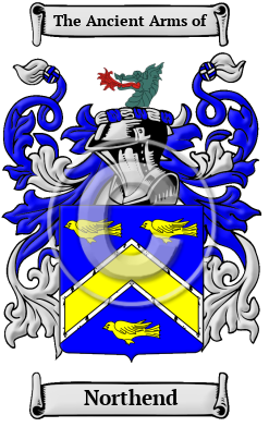 Northend Family Crest Download (JPG) Heritage Series - 600 DPI