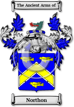 Northon Family Crest Download (jpg) Legacy Series - 150 DPI