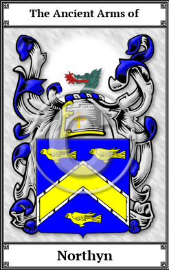 Northyn Family Crest Download (JPG) Book Plated - 600 DPI