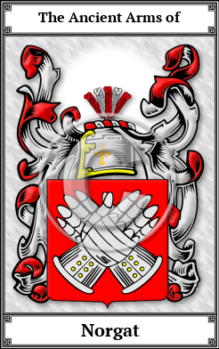 Norgat Family Crest Download (JPG)  Book Plated - 150 DPI