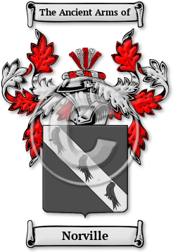 Norville Family Crest Download (jpg) Legacy Series - 150 DPI