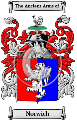 Norwich Family Crest Download (JPG) Heritage Series - 600 DPI