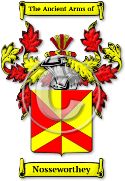 Nosseworthey Family Crest Download (jpg) Legacy Series - 150 DPI