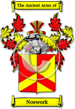 Noswork Family Crest Download (jpg) Legacy Series - 150 DPI