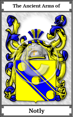 Notly Family Crest Download (JPG) Book Plated - 600 DPI