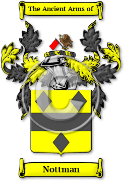Nottman Family Crest Download (JPG) Legacy Series - 600 DPI