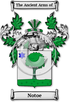Notoe Family Crest Download (jpg) Legacy Series - 150 DPI