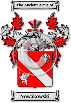 Nowakowski Family Crest Download (jpg) Legacy Series - 150 DPI