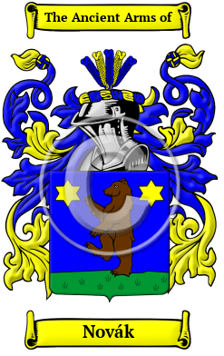 Novák Family Crest/Coat of Arms