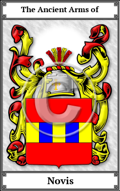 Novis Family Crest Download (JPG)  Book Plated - 150 DPI