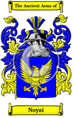 Noyai Family Crest/Coat of Arms
