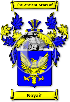 Noyait Family Crest Download (jpg) Legacy Series - 150 DPI
