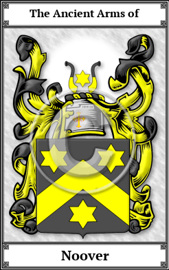 Noover Family Crest Download (JPG)  Book Plated - 150 DPI