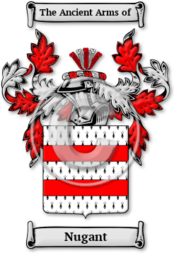 Nugant Family Crest Download (jpg) Legacy Series - 150 DPI