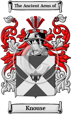 Knouse Family Crest/Coat of Arms