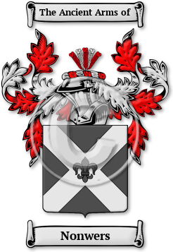 Nonwers Family Crest Download (JPG) Legacy Series - 600 DPI