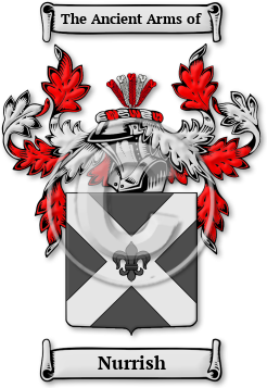 Nurrish Family Crest Download (jpg) Legacy Series - 150 DPI