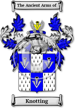 Knotting Family Crest Download (jpg) Legacy Series - 150 DPI
