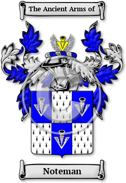 Noteman Family Crest Download (jpg) Legacy Series - 150 DPI