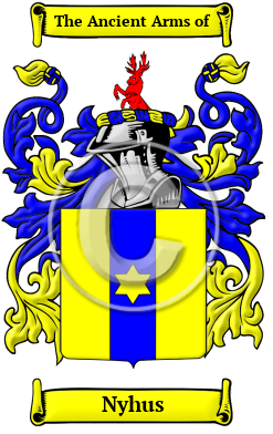 Nyhus Family Crest Download (JPG) Heritage Series - 600 DPI