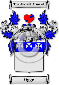Ogge Family Crest Download (jpg) Legacy Series - 150 DPI