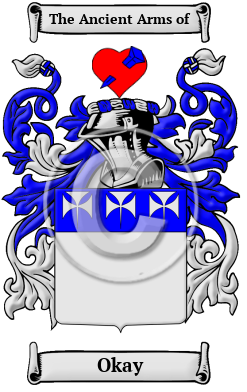 Okay Family Crest/Coat of Arms