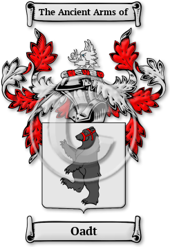 Oadt Family Crest Download (jpg) Legacy Series - 150 DPI