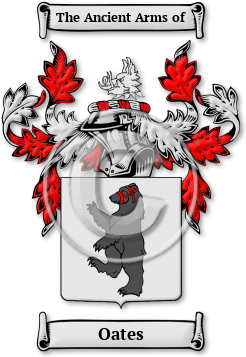 Oates Family Crest Download (JPG) Legacy Series - 600 DPI