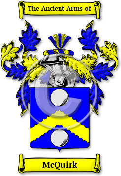 McQuirk Family Crest Download (jpg) Legacy Series - 150 DPI