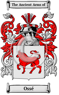 Ossé Family Crest Download (JPG) Heritage Series - 300 DPI