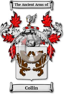 Collin Family Crest Download (jpg) Legacy Series - 150 DPI