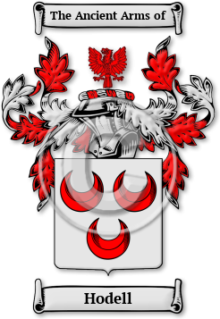 Hodell Family Crest Download (JPG) Legacy Series - 600 DPI