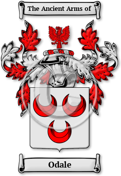 Odale Family Crest Download (jpg) Legacy Series - 150 DPI